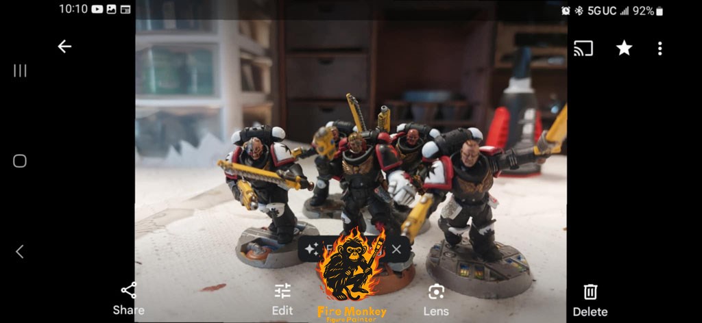 Black Templars Sword Brethren squad