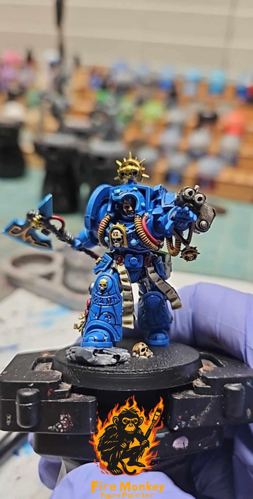 Ultramarines Librarian in Terminator armor