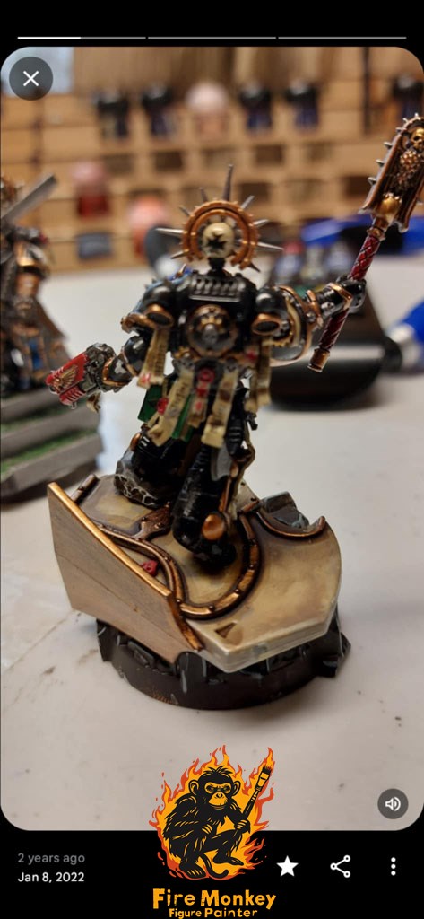 Black Templars Chaplain Grimaldus