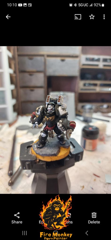 Black Templars Assault Intercessor Sergeant