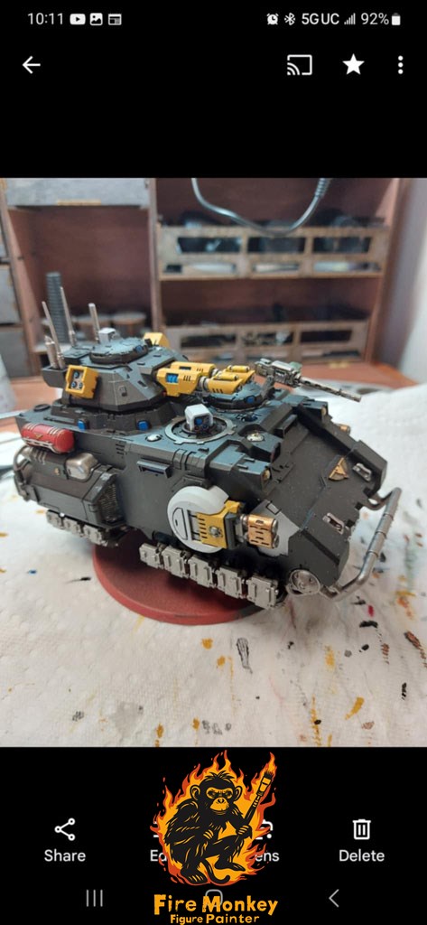 Space Wolves Land Raider Crusader