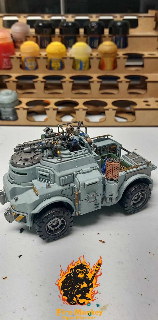 Imperial Guard Taurox Prime recon vehicle
