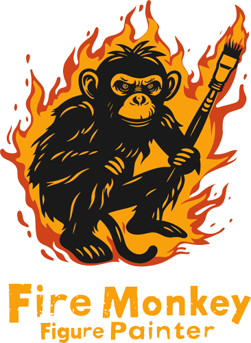 Fire Monkey Figure Painter